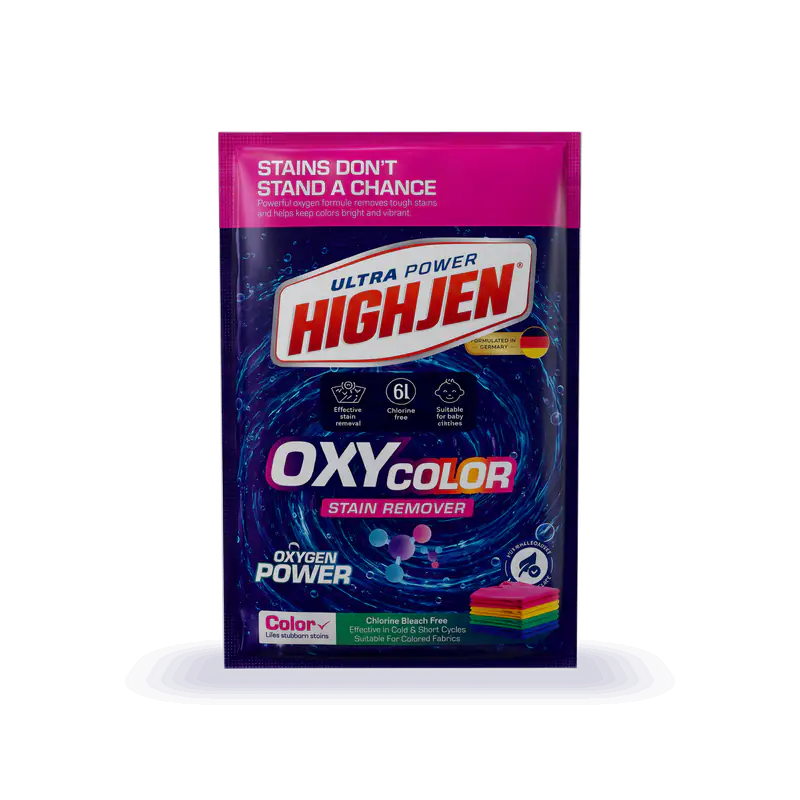 HIGHJEN Oxy Color Leke Çıkarıcı poşeti (temsili görsel)