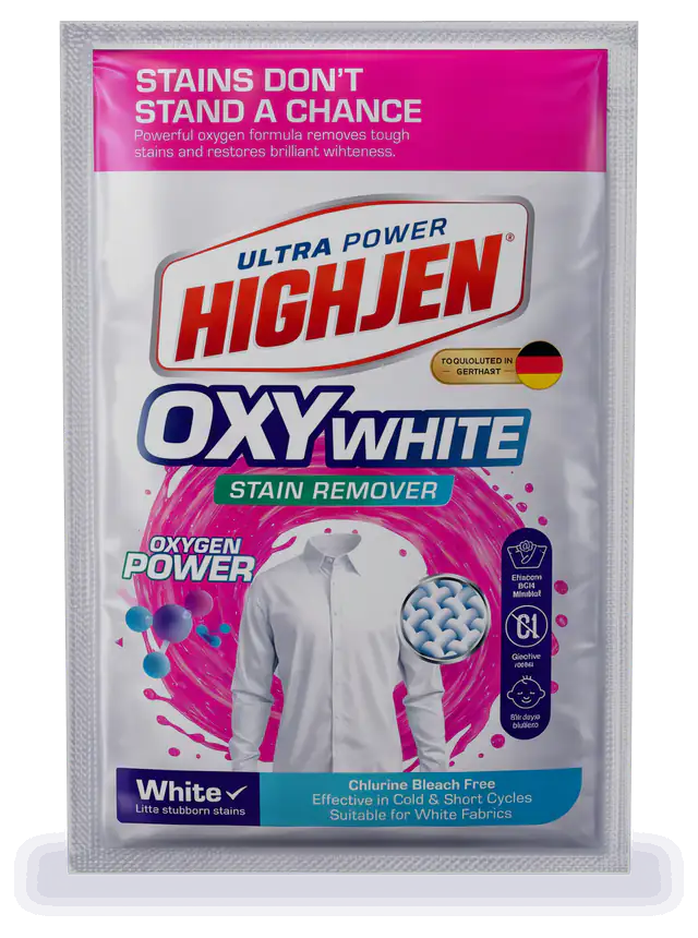 HIGHJEN Oxy White Leke Çıkarıcı poşeti (temsili görsel)