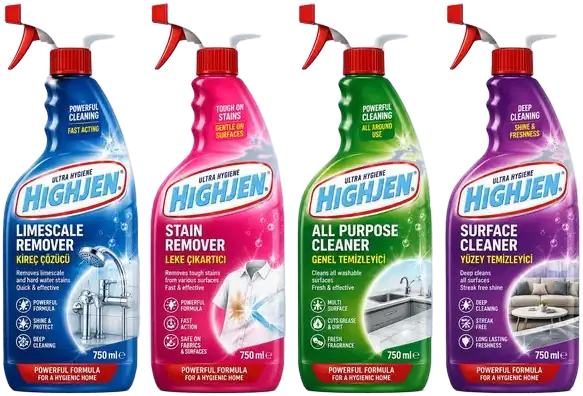 HIGHJEN Trigger Spray Cleaners: četiri boce sa raspršivačem od 750 ml
