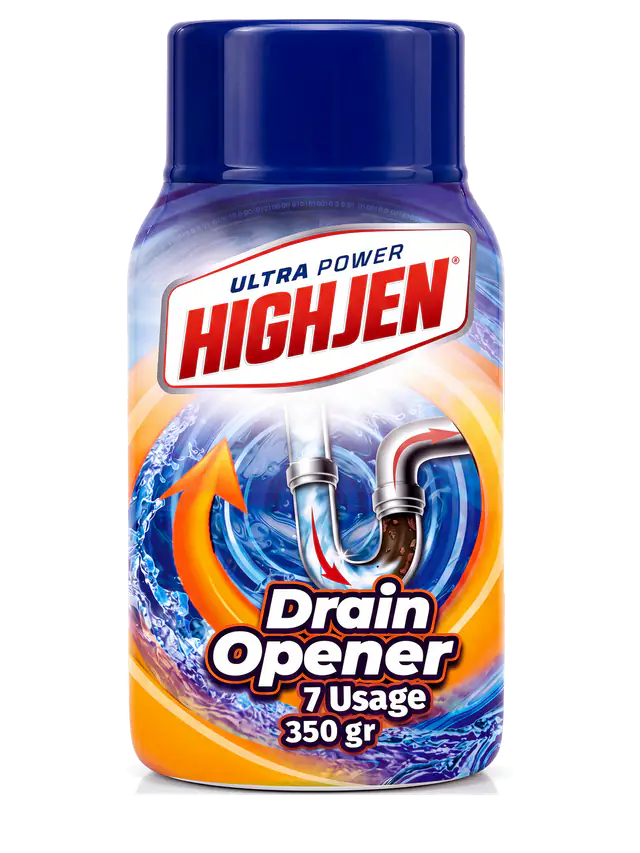 HIGHJEN Ultra Power Drain Opener, boca od 350 g sa tamnoplavim zatvaračem